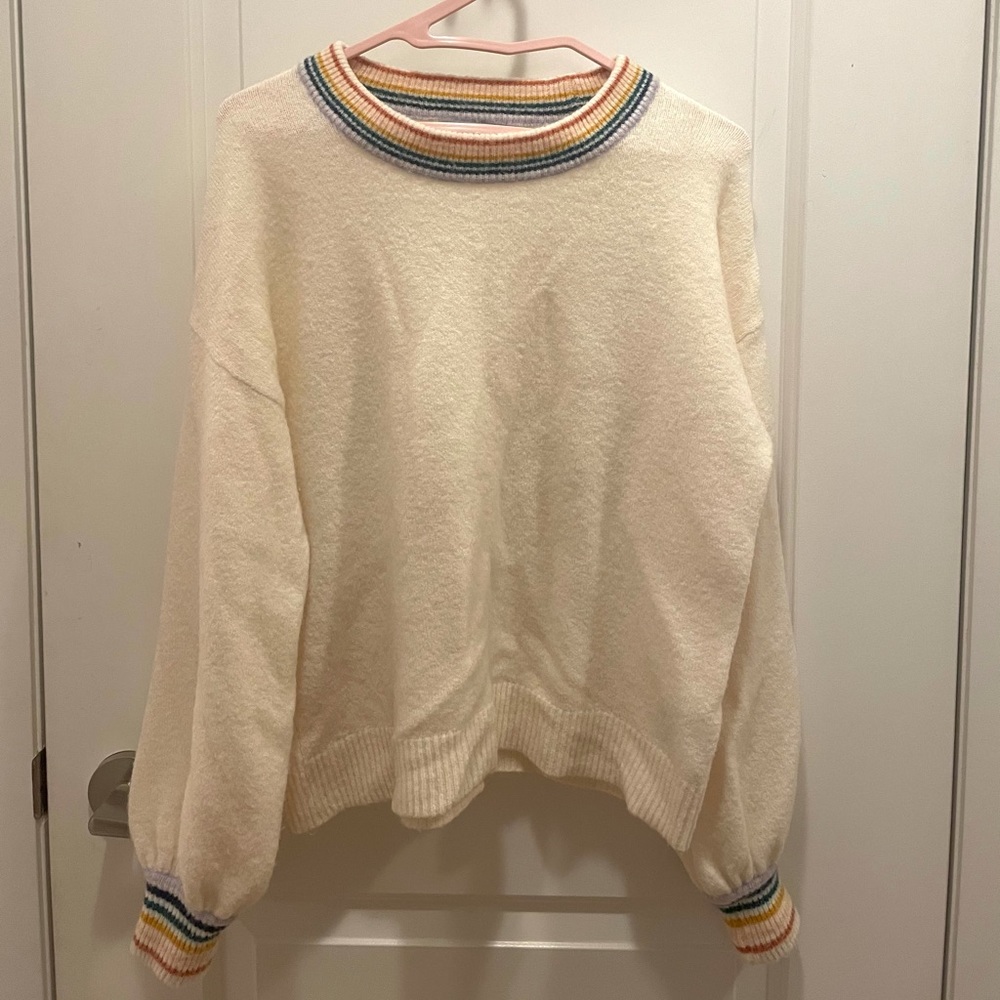 Madewell Cream Sweater